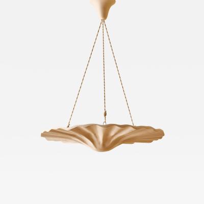 Contemporary French Sculptural Plaster Chandelier