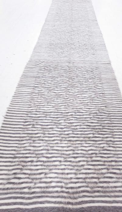 Contemporary Goat Hair Runner