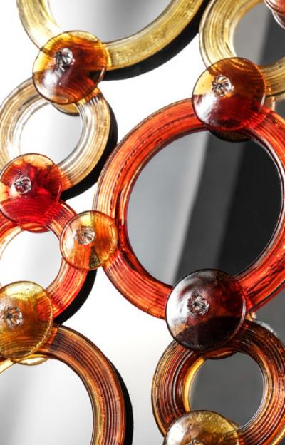 Contemporary Hand Made Venetian Mirror from Murano