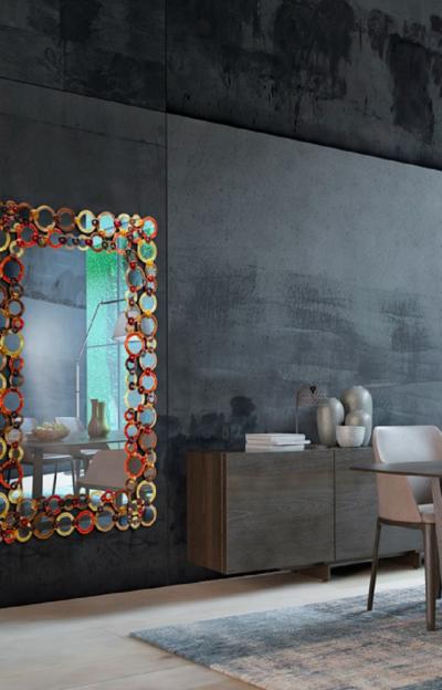 Contemporary Hand Made Venetian Mirror from Murano