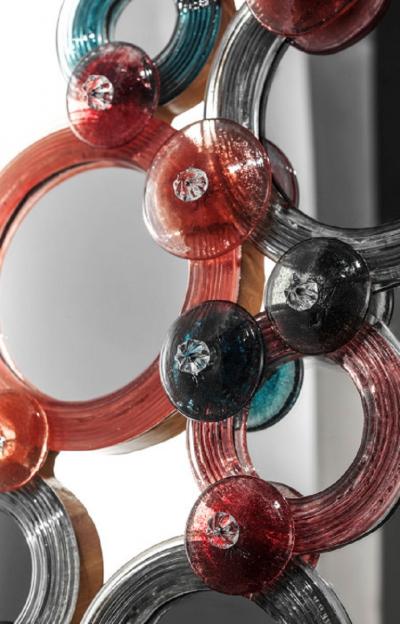Contemporary Hand Made Venetian Mirror from Murano