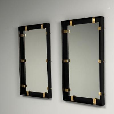 Contemporary Industrial Modern Rectangular Wall Mirrors Steel Brass 2020s
