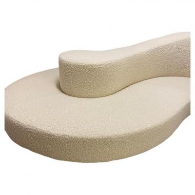 Contemporary Italian Wave Curved Borne Sofa