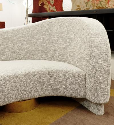 Contemporary Italian Wave Curved Borne Sofa