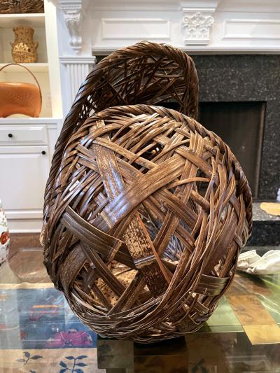 Contemporary Japanese Bamboo Art Sculpture Yamaguchi Ryuun