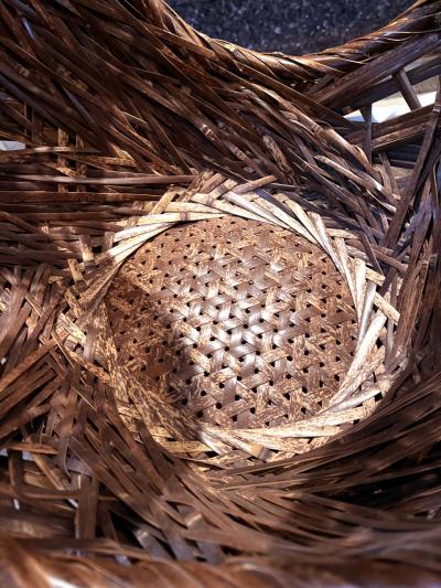 Contemporary Japanese Bamboo Art Sculpture Yamaguchi Ryuun