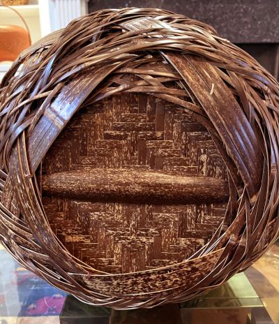 Contemporary Japanese Bamboo Art Sculpture Yamaguchi Ryuun