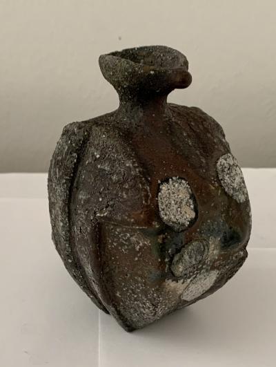 Contemporary Japanese Sake Bottle by Hasu Yoshitaka 