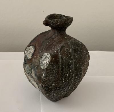 Contemporary Japanese Sake Bottle by Hasu Yoshitaka 