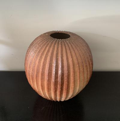 Contemporary Japanese Shigaraki Jar by Takahashi Yoshiko