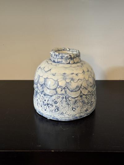 Contemporary Japanese Textured Jar