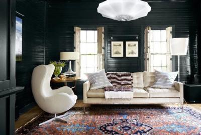 Contemporary Large Murano Glass Ceiling Light or Flush Mount