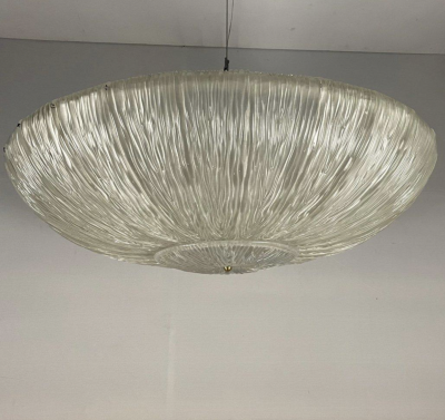 Contemporary Large Murano Glass Chandelier