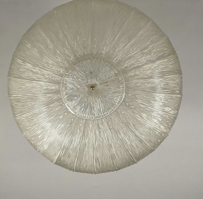 Contemporary Large Murano Glass Chandelier