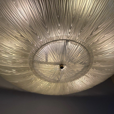 Contemporary Large Murano Glass Chandelier