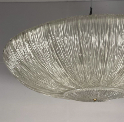 Contemporary Large Murano Glass Chandelier