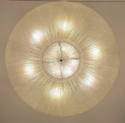 Contemporary Large Murano Glass Chandelier