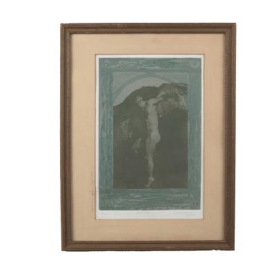 Contemporary Lithograph of Icarus circa 2000