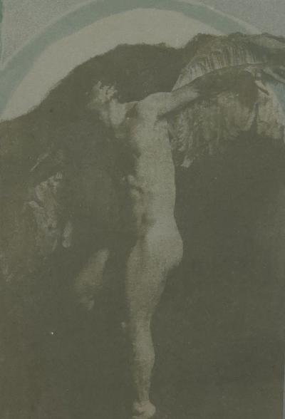 Contemporary Lithograph of Icarus circa 2000