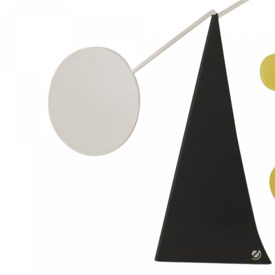Contemporary Metal Elliptical Table Sculpture