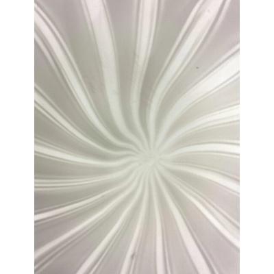 Contemporary Milky White Spider Sphere Table Lamp in Murano Glass