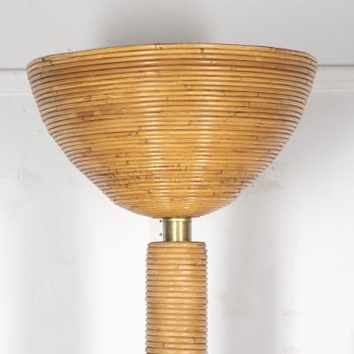 Contemporary Modern Bamboo Floor Lamp