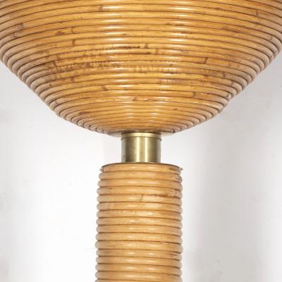 Contemporary Modern Bamboo Floor Lamp