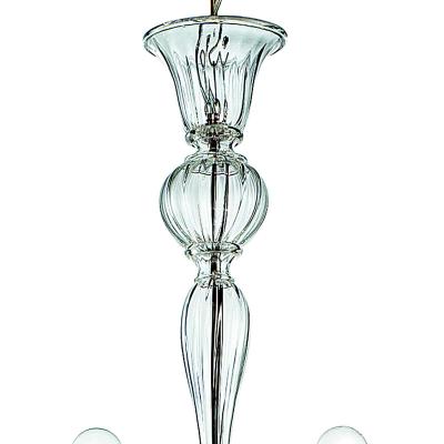 Contemporary Modern Elegant Rigadin Murano Glass Chandelier