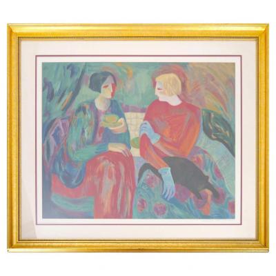 Contemporary Modern Hand Signed Serigraph