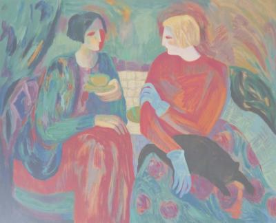 Contemporary Modern Hand Signed Serigraph