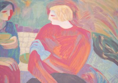 Contemporary Modern Hand Signed Serigraph