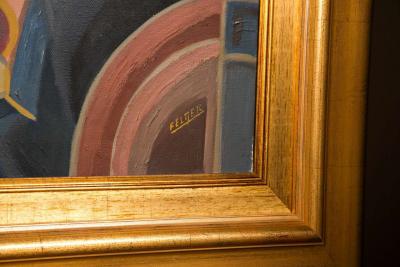 Contemporary Oil on Canvas Signed Lower Right