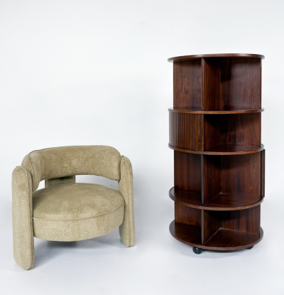 Contemporary Pair of Armchairs Italy