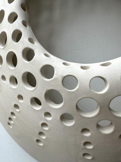 Contemporary Pair of Ceramic Sconces Italie