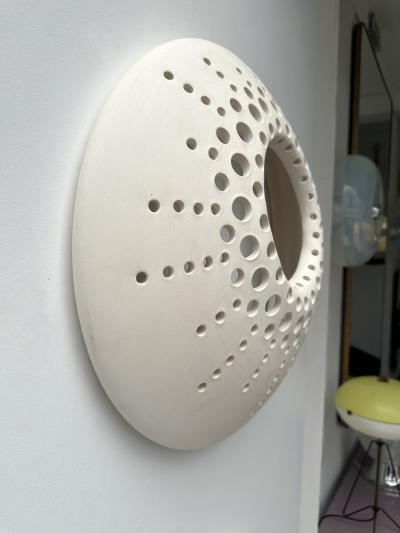 Contemporary Pair of Ceramic Sconces Italie