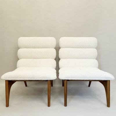 Contemporary Pair of Italian Armchairs