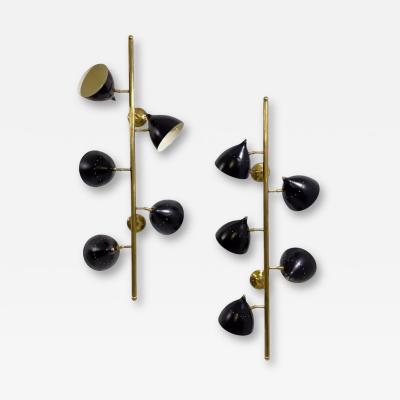 Contemporary Pair of Wall Lights in the style of Stilnovo
