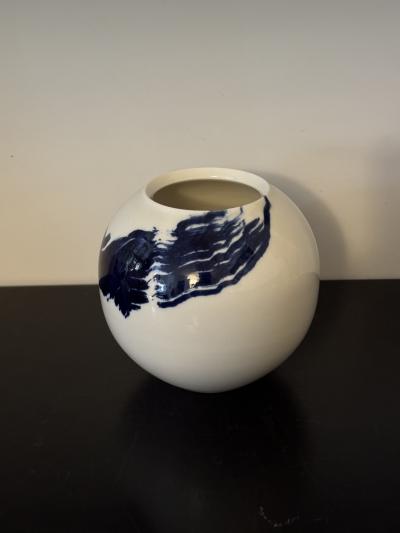 Contemporary Porcelain Jar by Tom Kemp