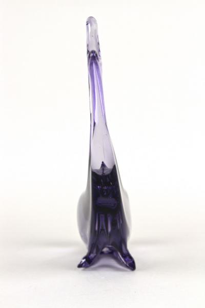 Contemporary Purple Murano Glass Fish Italy circa 1970