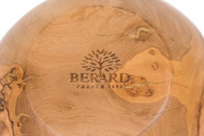 Contemporary Rustic Style Olive Wood Nesting Bowl Set