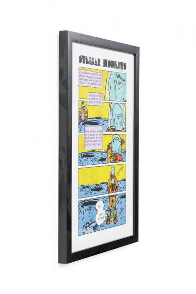 Contemporary Scatalogical Astronaut Comic