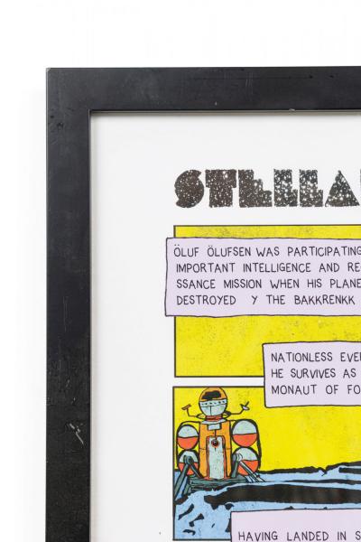 Contemporary Scatalogical Astronaut Comic