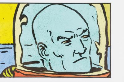 Contemporary Scatalogical Astronaut Comic