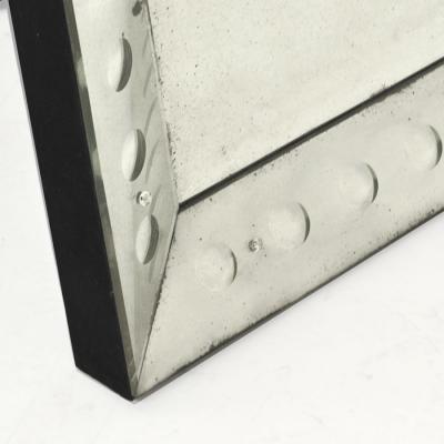 Contemporary Sculptural Pink Glass French Concave Mirror