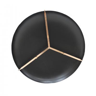 Contemporary Sculptural Pink Glass French Concavex Mirror