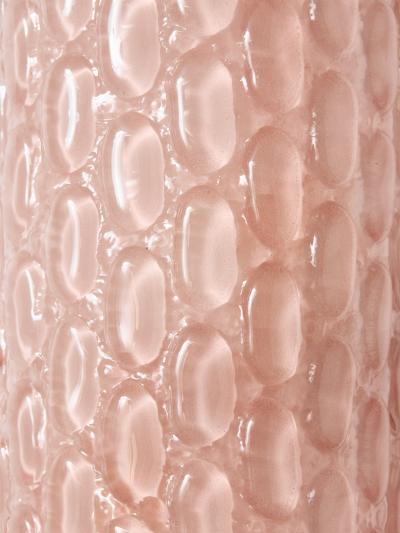 Contemporary Sculptural Pink Murano Glass Wall Sconce