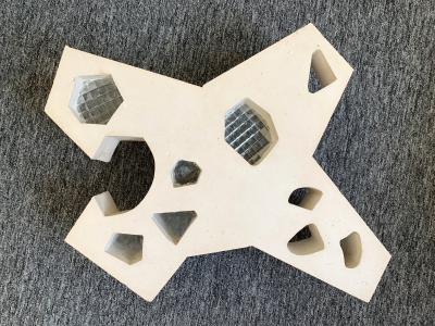 Contemporary Sculpture Plaster Glass Sconces by Atelier Meto France