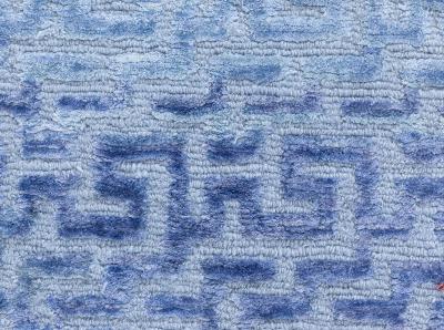 Contemporary Silk Fragment Rug