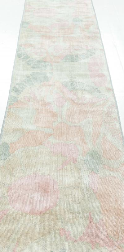 Contemporary Silk Fragment Runner
