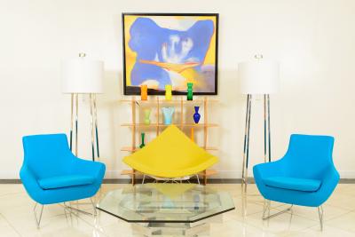 Contemporary Steel Floor Lamp